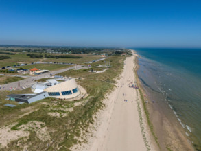 france, region Normandie, Manche, cotentin, plages du debarquement, Sainte-Marie du Mont,  Utah