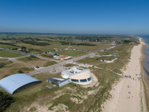 france, region Normandie, Manche, cotentin, plages du debarquement, Sainte-Marie du Mont,  Utah