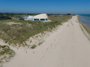 france, region Normandie, Manche, cotentin, plages du debarquement, Sainte-Marie du Mont,  Utah