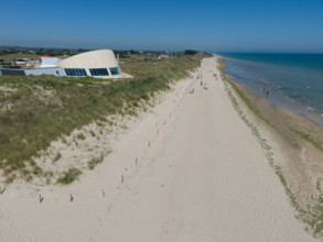 france, region Normandie, Manche, cotentin, plages du debarquement, Sainte-Marie du Mont,  Utah