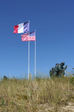 france, region Normandie, Manche, cotentin, plages du debarquement, Sainte-Marie du Mont,  Utah