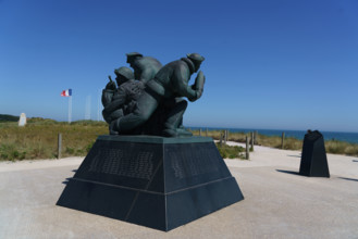 france, region Normandie, Manche, cotentin, plages du debarquement, Sainte-Marie du Mont,  Utah