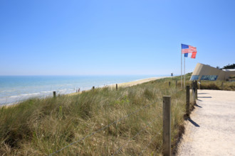 france, region Normandie, Manche, cotentin, plages du debarquement, Sainte-Marie du Mont,  Utah