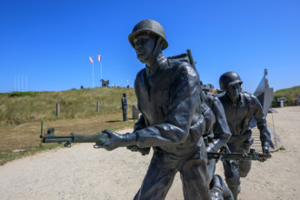 france, region Normandie, Manche, cotentin, plages du debarquement, Sainte-Marie du Mont,  Utah