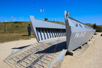 france, region Normandie, Manche, cotentin, plages du debarquement, Sainte-Marie du Mont,  Utah