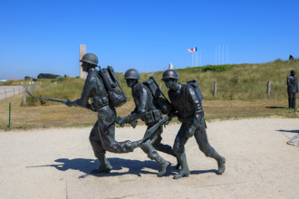 france, region Normandie, Manche, cotentin, plages du debarquement, Sainte-Marie du Mont,  Utah