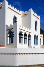 france, region Normandie, Manche, cotentin, Agon coutainville,  "Villa Sans Gène", villa mauresque