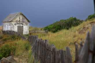 France, region Normandie, Manche, cotentin, Agon coutainville,  corniche du senequet? plage de la