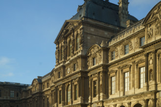France, région Ile de France, Paris 1e arrondissement, musee du Louvre, la cour carrée,