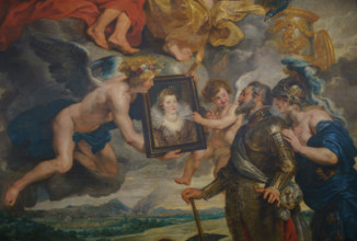 France, région Ile de France, Paris 1e arrondissement, musee du Louvre, galerie Medicis tableaux