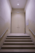 France, région Ile de France, Paris 1e arrondissement, musee du Louvre, escalier Le Fuel, porte de