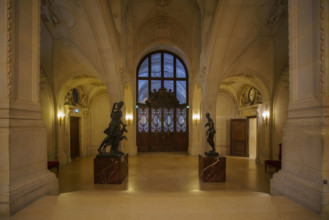 France, région Ile de France, Paris 1e arrondissement, musee du Louvre, escalier Le Fuel,