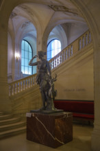 France, région Ile de France, Paris 1e arrondissement, musee du Louvre, escalier Le Fuel,