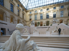 France, région Ile de France, Paris 1e arrondissement, musee du Louvre, cour Puget,