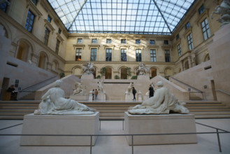 France, région Ile de France, Paris 1e arrondissement, musee du Louvre, cour Puget,