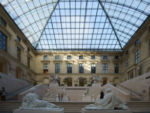 France, région Ile de France, Paris 1e arrondissement, musee du Louvre, cour Puget,
