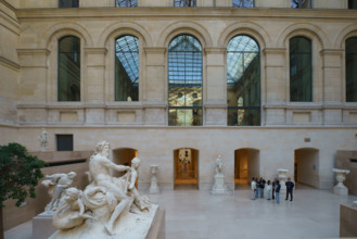 France, région Ile de France, Paris 1e arrondissement, musee du Louvre, cour Puget,