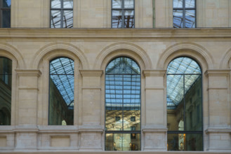 France, région Ile de France, Paris 1e arrondissement, musee du Louvre, cour Puget,