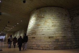 France, région Ile de France, Paris 1e arrondissement, musee du Louvre, le louvre médieval,