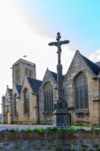 FRance, région Bretagne, Côtes d'Armor, lannion, eglise saint Jean du Baly