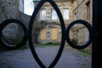 FRance, région Bretagne, Côtes d'Armor, lannion, rue Jean Savidan, patrimoine en péril,