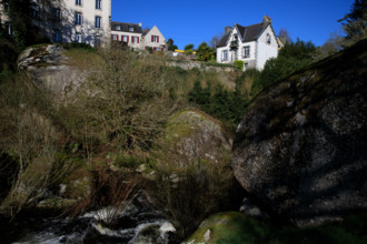 FRance, région Bretagne, Finistère, Huelgoat, les rochers, cahos de huelgoat,