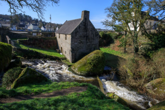 FRance, région Bretagne, Finistère, Huelgoat, les rochers, cahos de huelgoat,