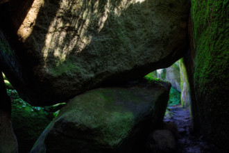 FRance, région Bretagne, Finistère, Huelgoat, les rochers, cahos de huelgoat,