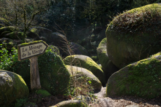 FRance, région Bretagne, Finistère, Huelgoat, les rochers, cahos de huelgoat,