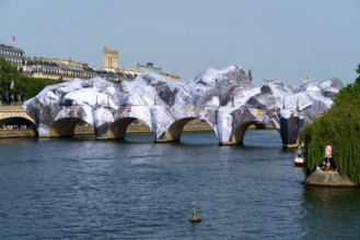 Artwork "La Caverne du Pont Neuf", by JR