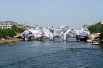 Artwork "La Caverne du Pont Neuf", by JR