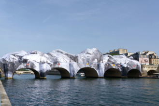 Artwork "La Caverne du Pont Neuf", by JR