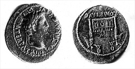 Bronze (monnaie) de Tibère (-42-+37)