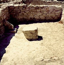 Oppidum d'Entremont - 4ème siècle avant JC -  Mur d'enceinte -