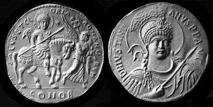 Seal of Justinien II Byzantin Emperor -