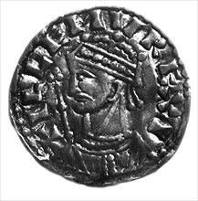 Silver coin representing William the Conqueror