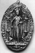 Sceau de Marguerite de Provence. Femme de Saint-Louis.