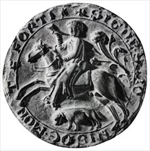 Seal of Simon de Montfort (1209) -