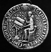Seal of Gilles Lopez de Iriverri, doctor in decrees