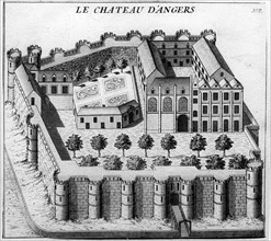 The castle of king Rene in Angers