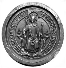 Grand sceau de majesté de Charles VI.