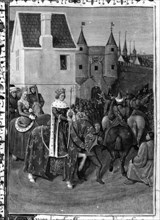 Entry in Paris of John II of France and Joan I