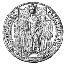 Grand sceau de Philippe VI le Valois