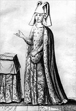 La duchesse de Bourgogne. gravure postérieure.