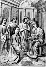 Isabelle of Portugal and king Charles VII