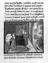 Histoire d'Olivier de Castille - Un malade dans son lit