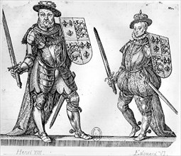 Henri VIII et Edouard VI.