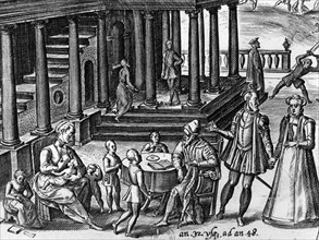 Nostradamus and children of Henri II and Catherine de Médicis