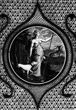 Diane of Poitiers as a Diana the Huntress