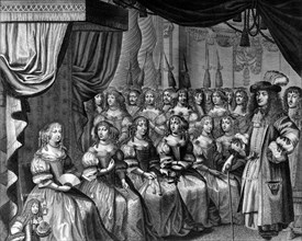 1665  Louis XIV and his Court -